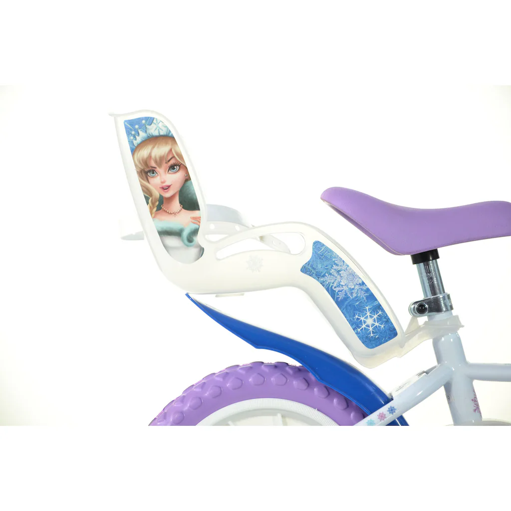 Dino Kinderfahrrad »Snow Queen Eiskönigin 12 Zoll« 1 Gang mit Stützrädern Korb und Puppensitz auf Rechnung online bestellen Speichern exportieren