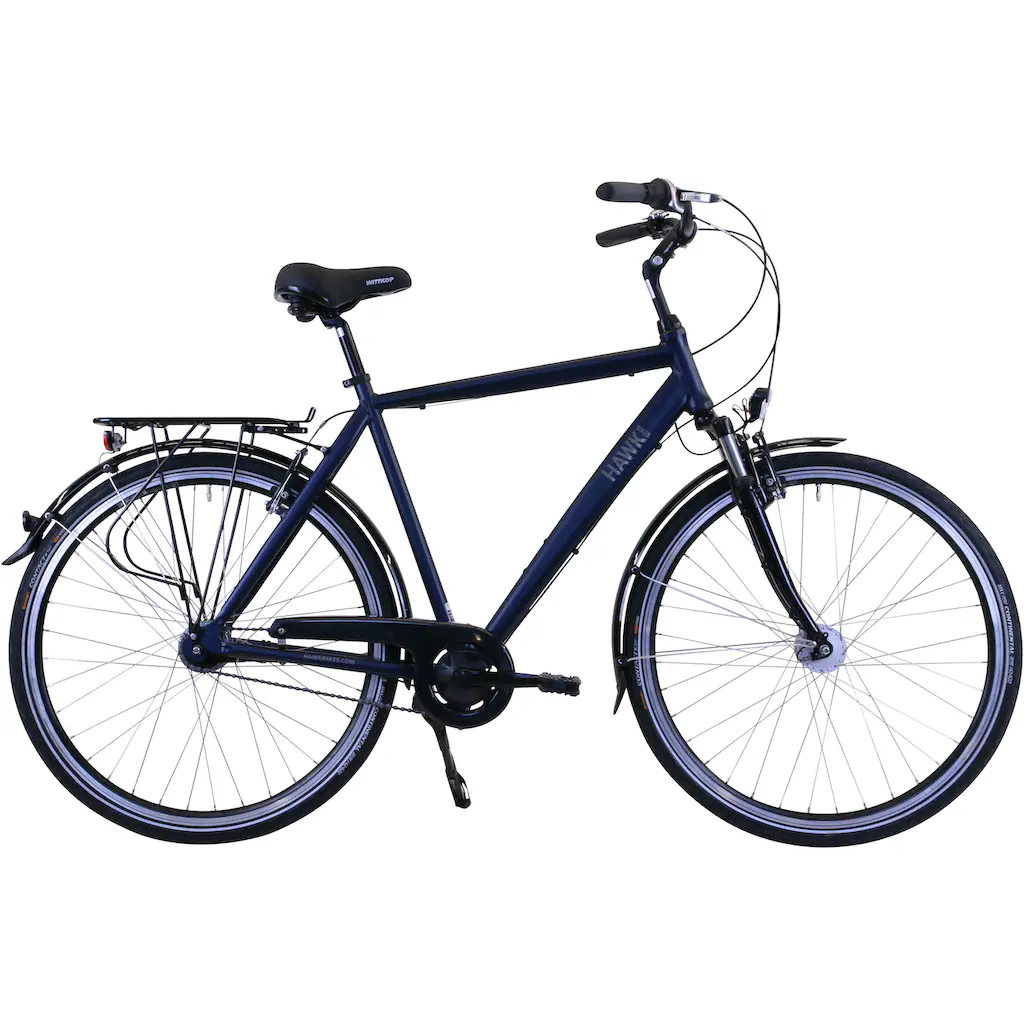 HAWK Bikes Cityrad »Gent Deluxe« 7 Gang Shimano Nabenschaltung für Herren Nabenschaltung auf Rechnung online bestellen Verkauf