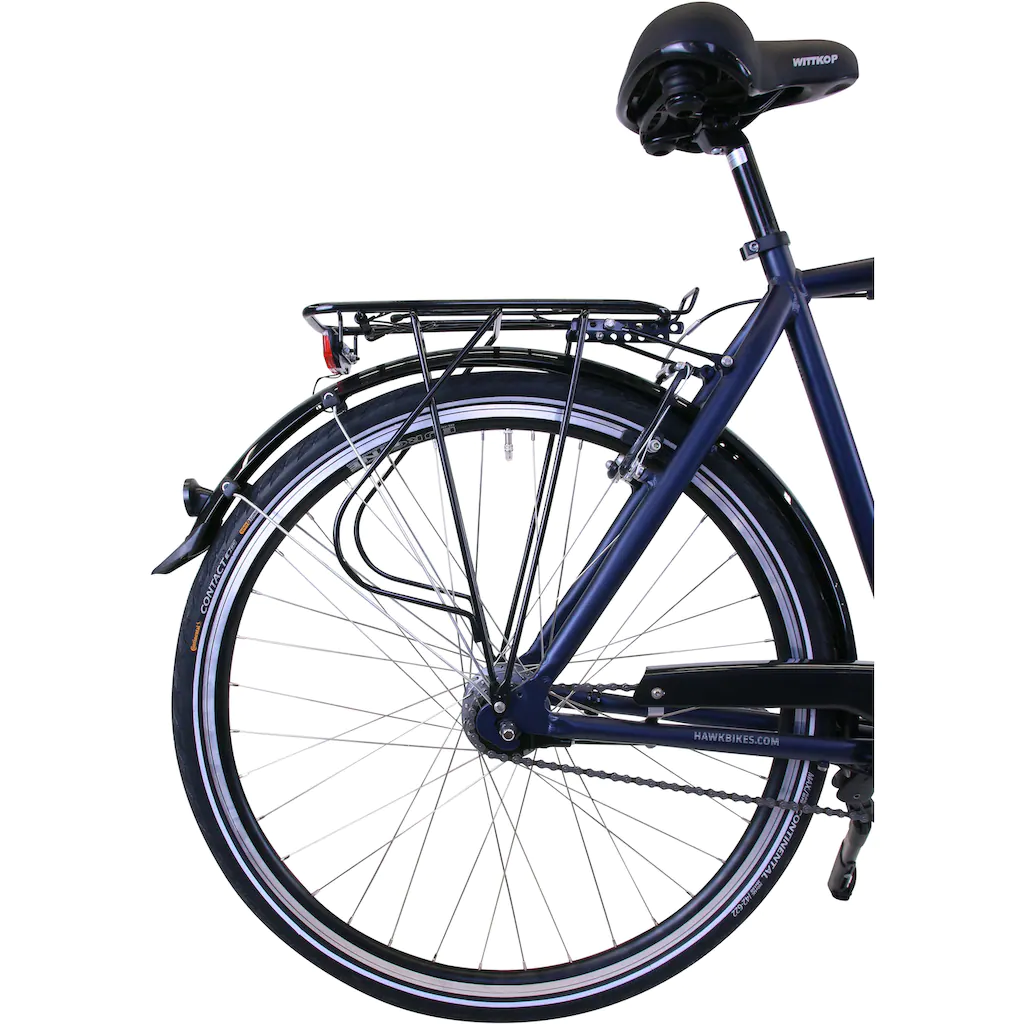 HAWK Bikes Cityrad »Gent Deluxe« 7 Gang Shimano Nabenschaltung für Herren Nabenschaltung auf Rechnung online bestellen Verkauf