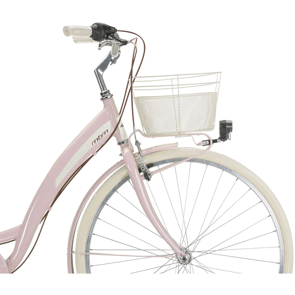 MBM Cityrad »NEW Primavera« 6 Gang Shimano TY300 Schaltwerk Kettenschaltung für Damen Kettenschaltung auf Rechnung online kaufen Angebote