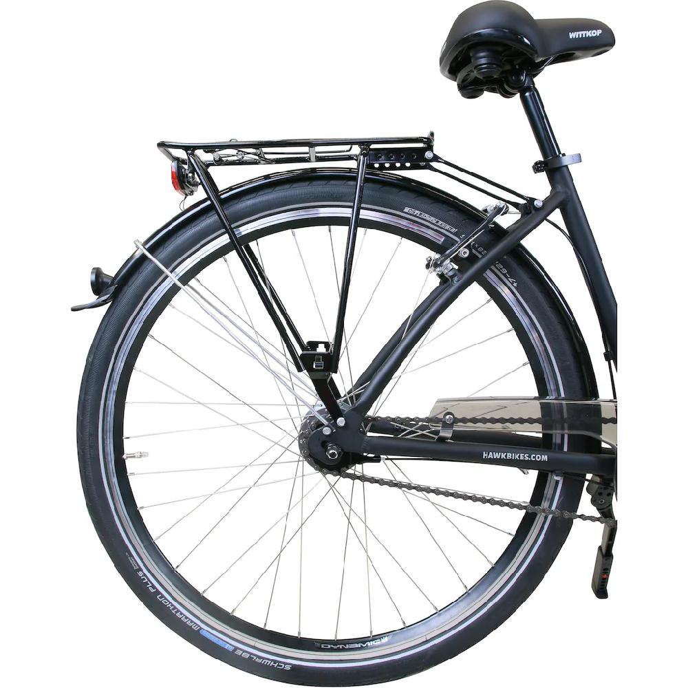 HAWK Bikes Cityrad »City Wave Easy Black« 7 Gang Shimano Nexus Schaltwerk für Damen und Herren auf Rechnung online kaufen Hotsell