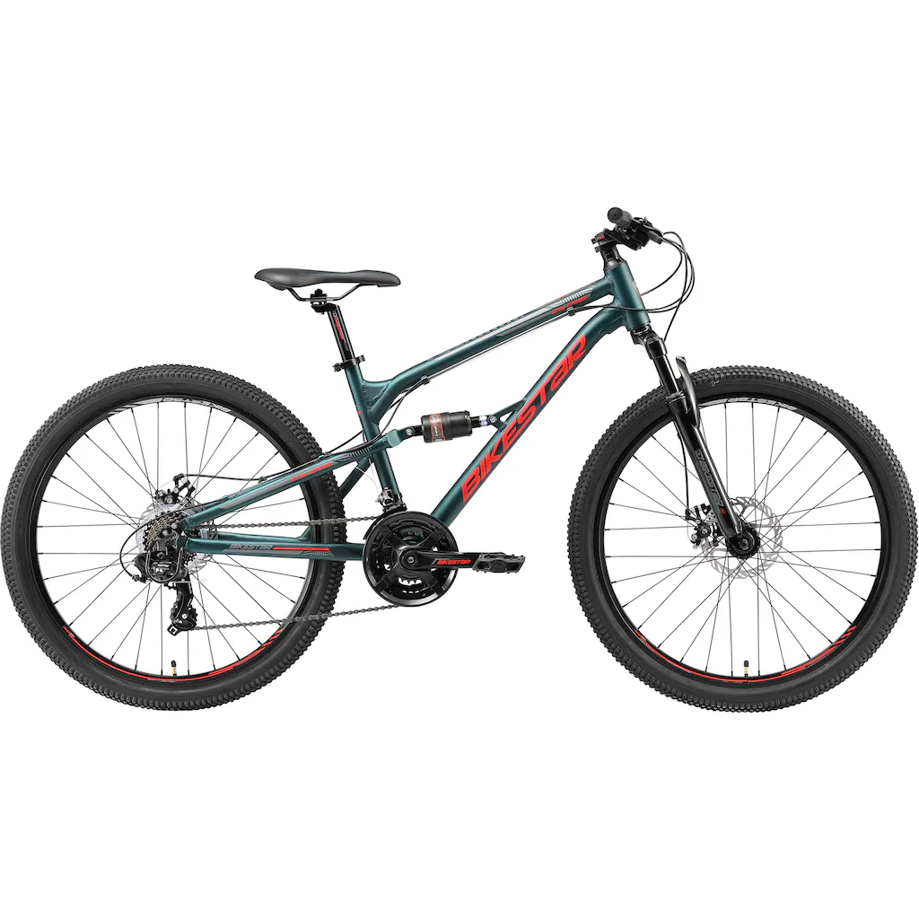 Bikestar Mountainbike 21 Gang Shimano RD-TY300 Schaltwerk Kettenschaltung für Damen und Herren Kettenschaltung auf Rechnung online bestellen Rabatt