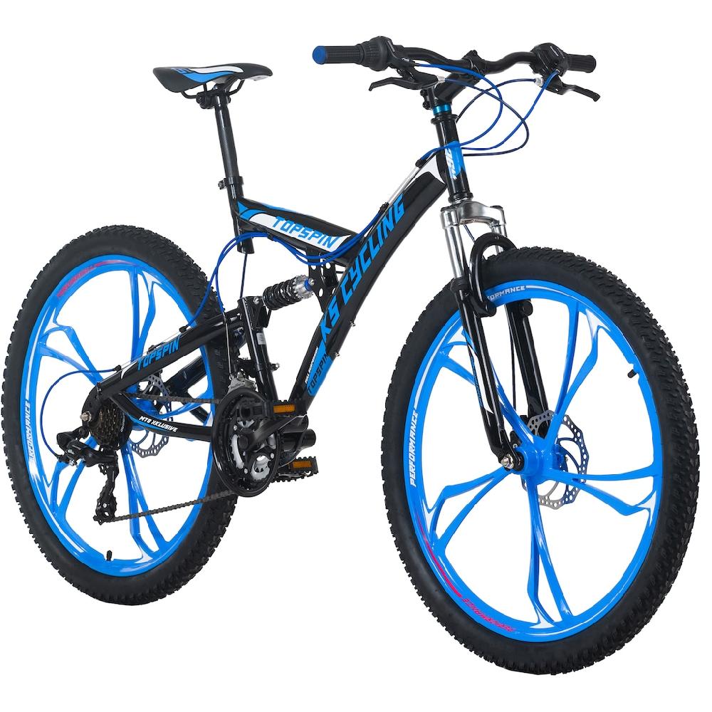 KS Cycling Mountainbike »Topspin« 21 Gang Shimano Tourney Schaltwerk Kettenschaltung für Herren Kettenschaltung auf Rechnung bestellen Heißer Verkauf