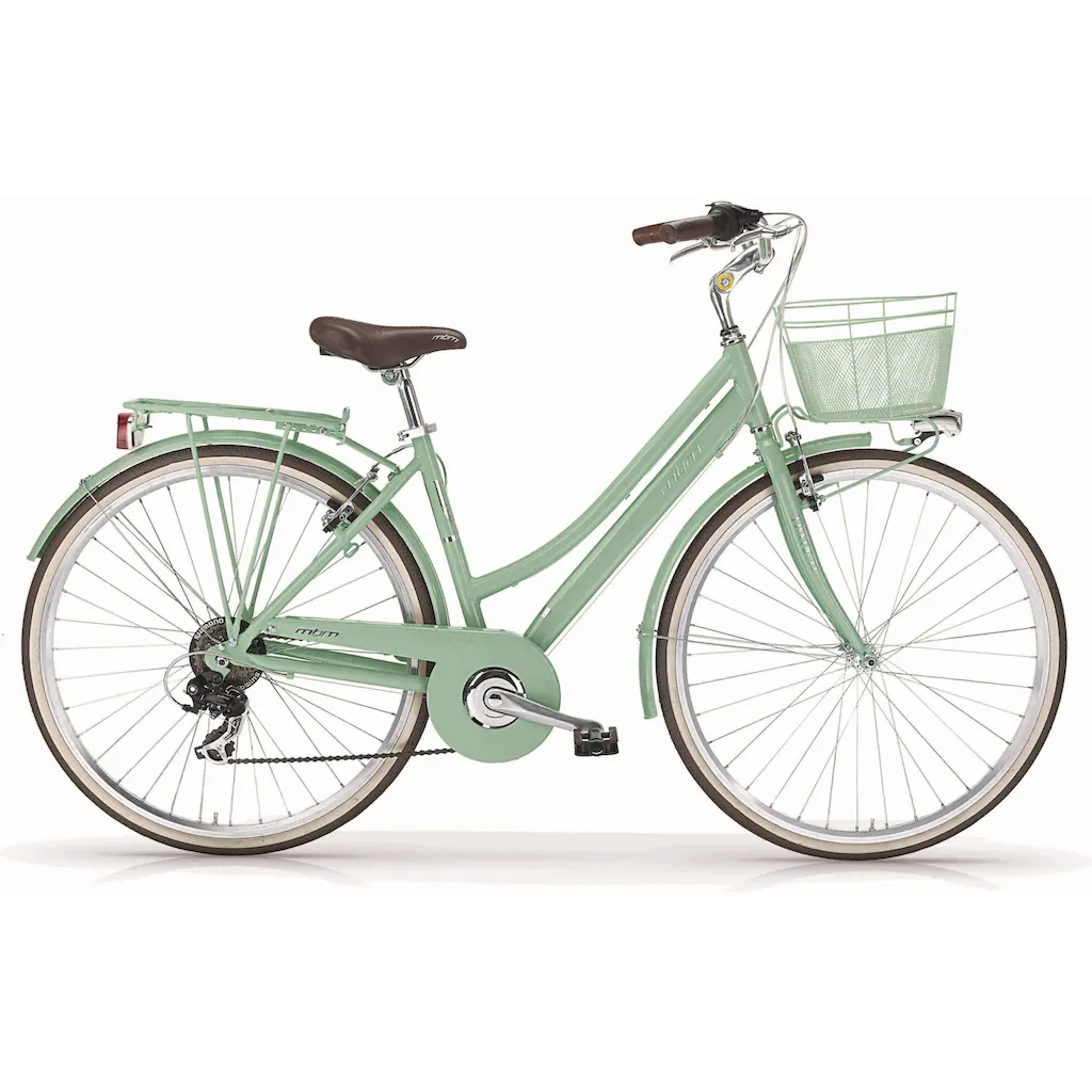 MBM Trekkingrad »New Boulevard« 18 Gang Shimano TY300 Schaltwerk Kettenschaltung für Damen Kettenschaltung auf Rechnung online bestellen
