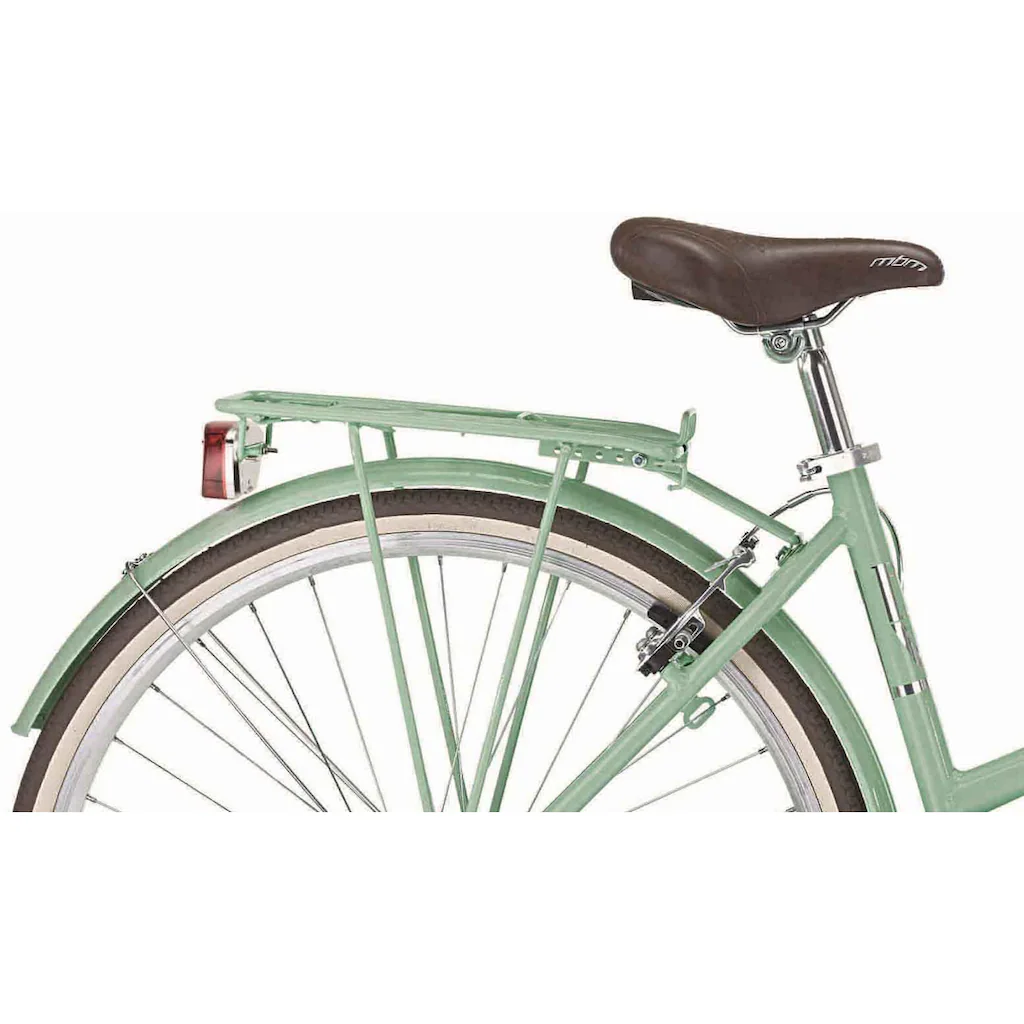 MBM Trekkingrad »New Boulevard« 18 Gang Shimano TY300 Schaltwerk Kettenschaltung für Damen Kettenschaltung auf Rechnung online bestellen Exklusive Angebote