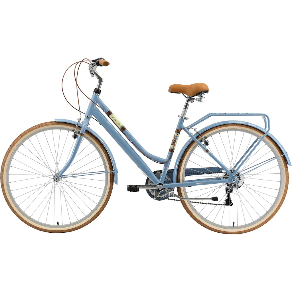 Bikestar Cityrad 7 Gang Shimano RD-TY21 Schaltwerk Kettenschaltung für Damen Kettenschaltung auf Rechnung kaufen Tägliche Deals