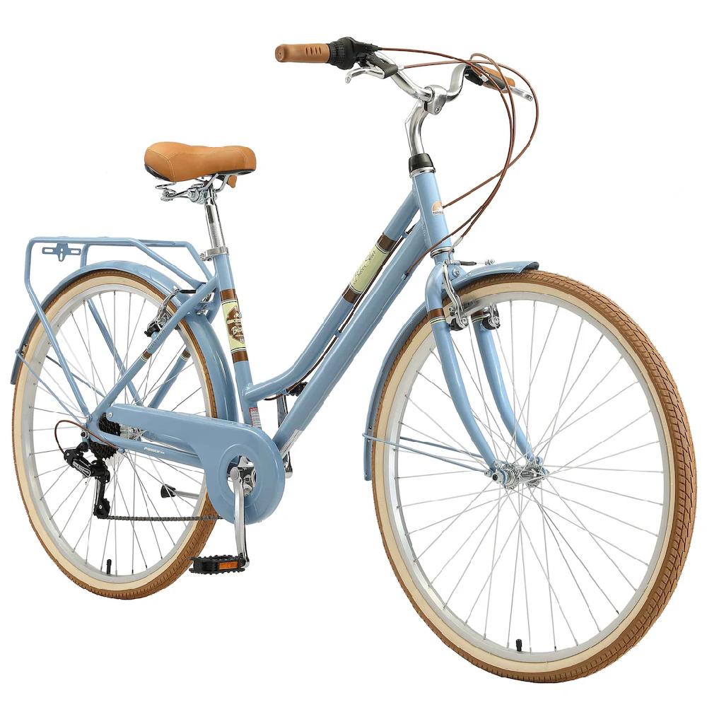 Bikestar Cityrad 7 Gang Shimano RD-TY21 Schaltwerk Kettenschaltung für Damen Kettenschaltung auf Rechnung kaufen Tägliche Deals