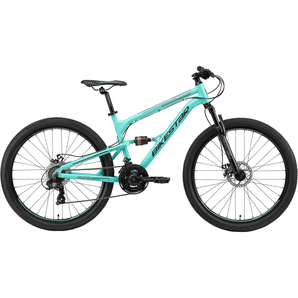 Bikestar Mountainbike 21 Gang Shimano RD-TY300 Schaltwerk Kettenschaltung für Damen und Herren Kettenschaltung VIP-Rabatte