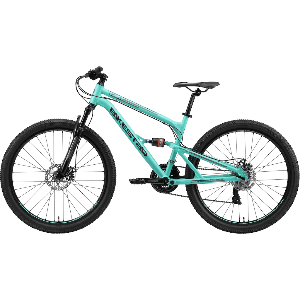 Bikestar Mountainbike 21 Gang Shimano RD-TY300 Schaltwerk Kettenschaltung für Damen und Herren Kettenschaltung VIP-Rabatte