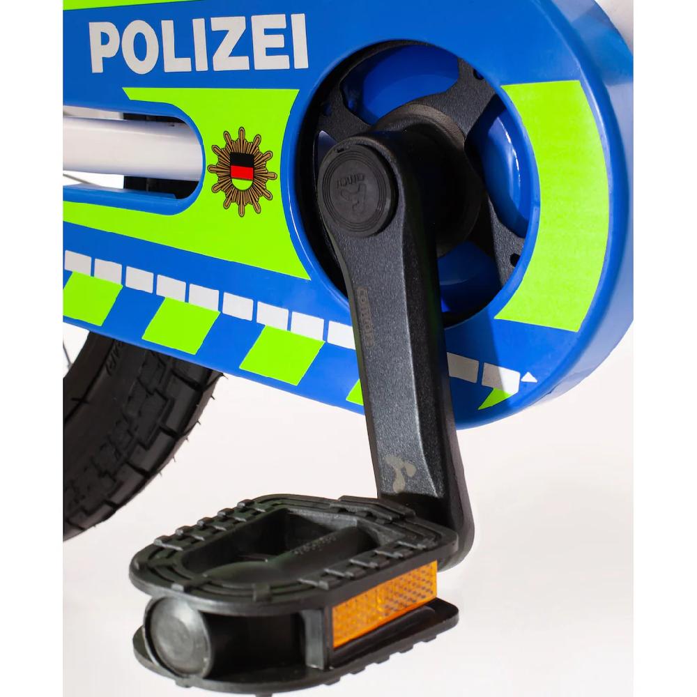 Bachtenkirch Kinderfahrrad »14" Kinderfahrrad "POLIZEI" kristall-weiß/blau/neon« 1 Gang ohne Schaltung Neueste Stile