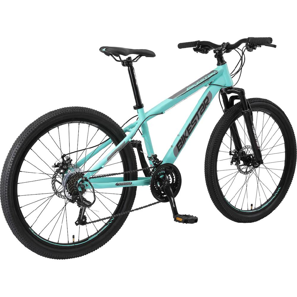 Bikestar Mountainbike 21 Gang Shimano RD-TY300 Schaltwerk Kettenschaltung für Damen und Herren Kettenschaltung auf Rechnung bestellen Nur für heute