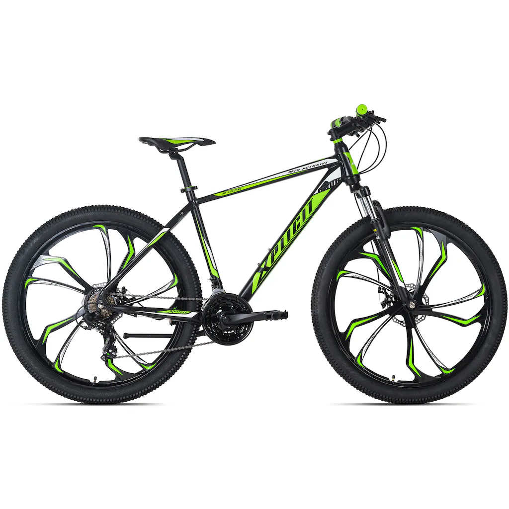 KS Cycling Mountainbike »Xplicit« 21 Gang Shimano Tourney Schaltwerk Kettenschaltung für Herren Kettenschaltung auf Raten