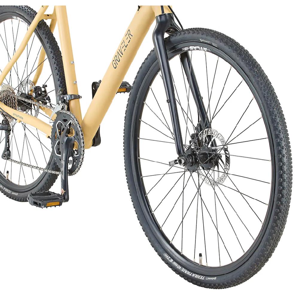 Prophete Gravelbike »Graveler« 16 Gang Shimano Claris Schaltwerk Kettenschaltung für Herren Kettenschaltung Super Rabatt