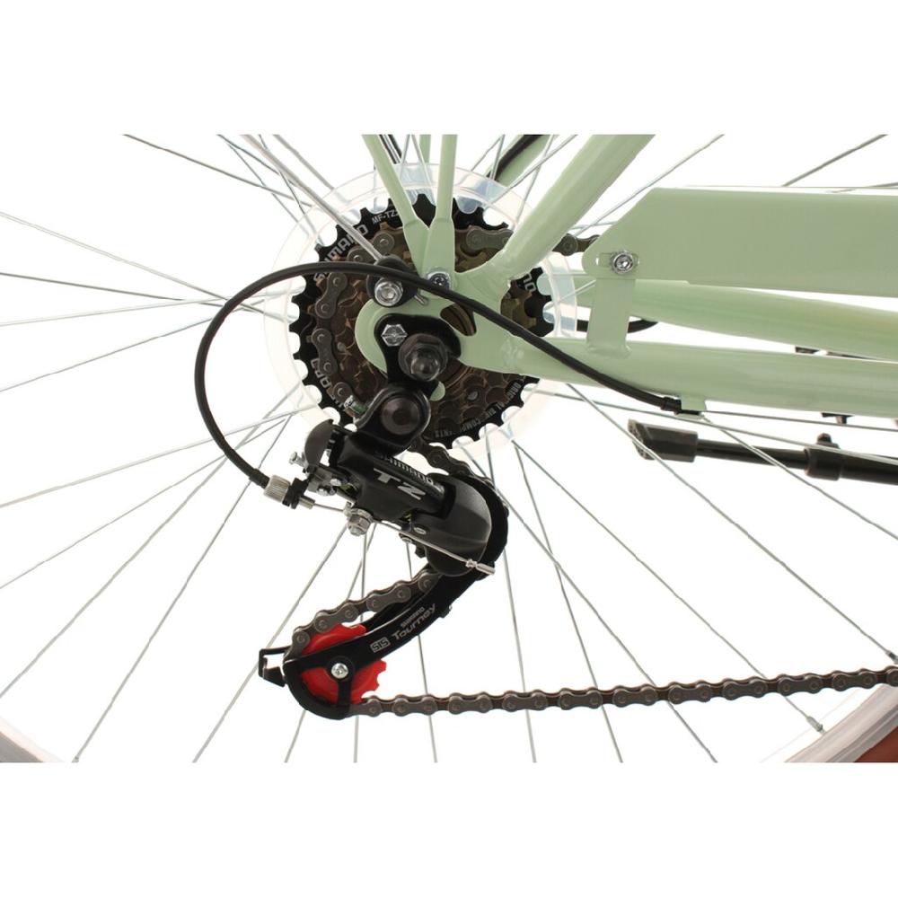 KS Cycling Cityrad »Eden« 6 Gang Shimano Tourney RD-TZ 50 Schaltwerk Kettenschaltung für Damen und Herren Kettenschaltung auf Rechnung Meist gekauft