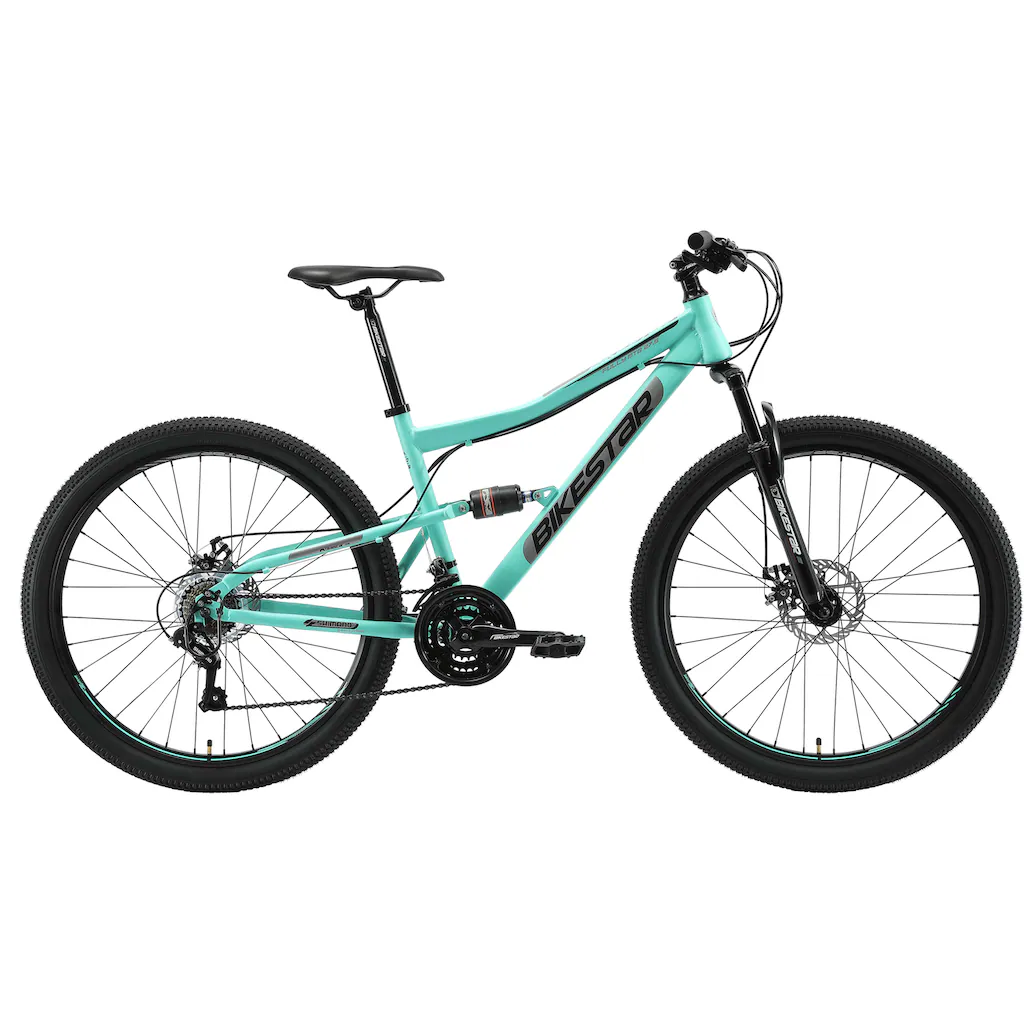 Bikestar Mountainbike 21 Gang Shimano RD-TY300 Schaltwerk Kettenschaltung für Damen und Herren Kettenschaltung auf Rechnung