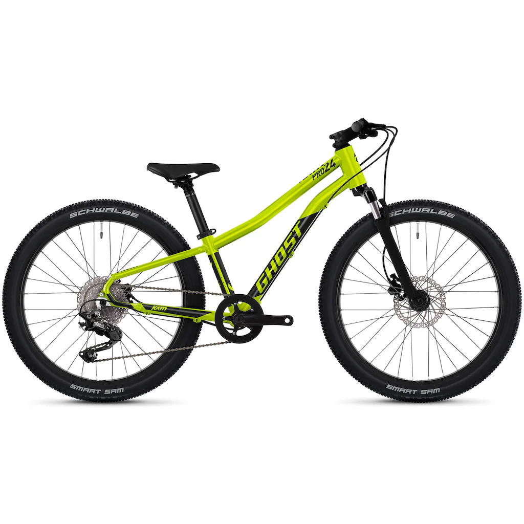 Ghost Mountainbike »Kato 24 Pro« 10 Gang Shimano Deore RD-M600 Schaltwerk Kettenschaltung für Damen und Herren Kettenschaltung