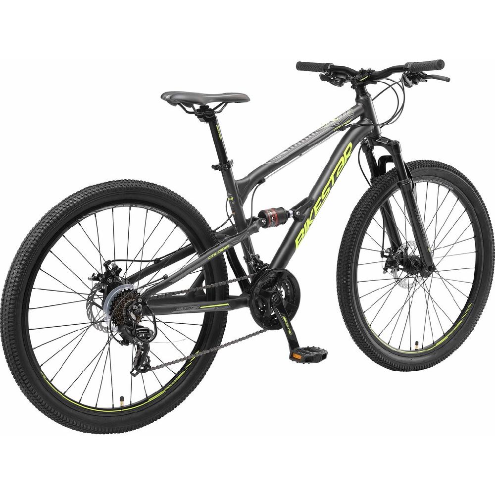 Bikestar Mountainbike 21 Gang Shimano RD-TY300 Schaltwerk Kettenschaltung für Damen und Herren Kettenschaltung auf Raten Bis zu 55% Rabatt
