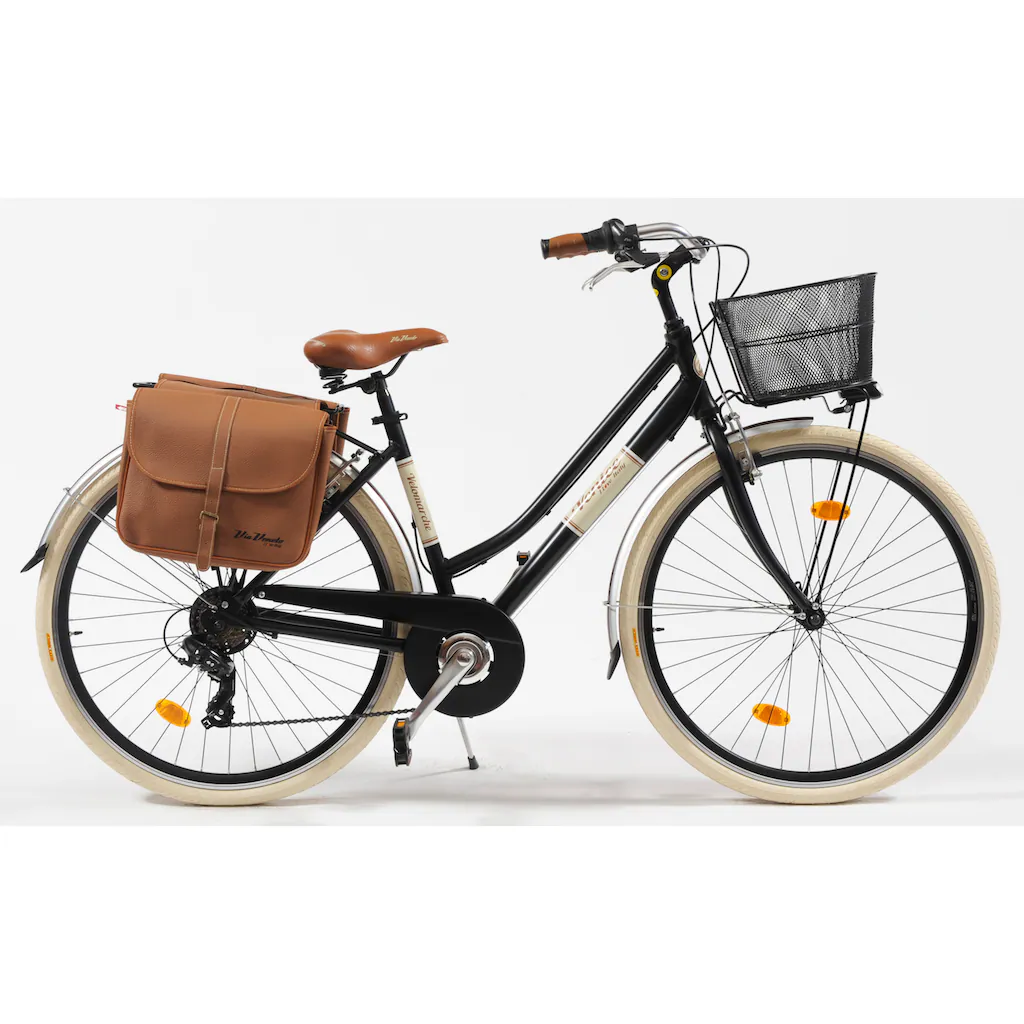 VENICE - I love Italy Cityrad »Citybike 615 Alu lady« 18 Gang Kettenschaltung für Damen Kettenschaltung auf Rechnung bestellen