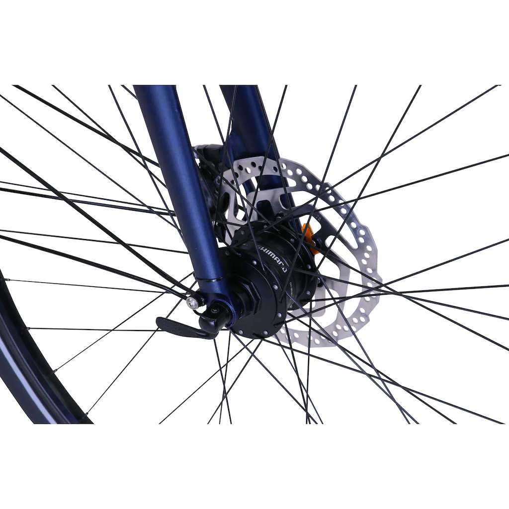 HAWK Bikes Trekkingrad »Trekking Gent Super Deluxe Ocean Blue« 8 Gang Shimano Nexus Schaltwerk für Herren auf Rechnung bestellen Outlet