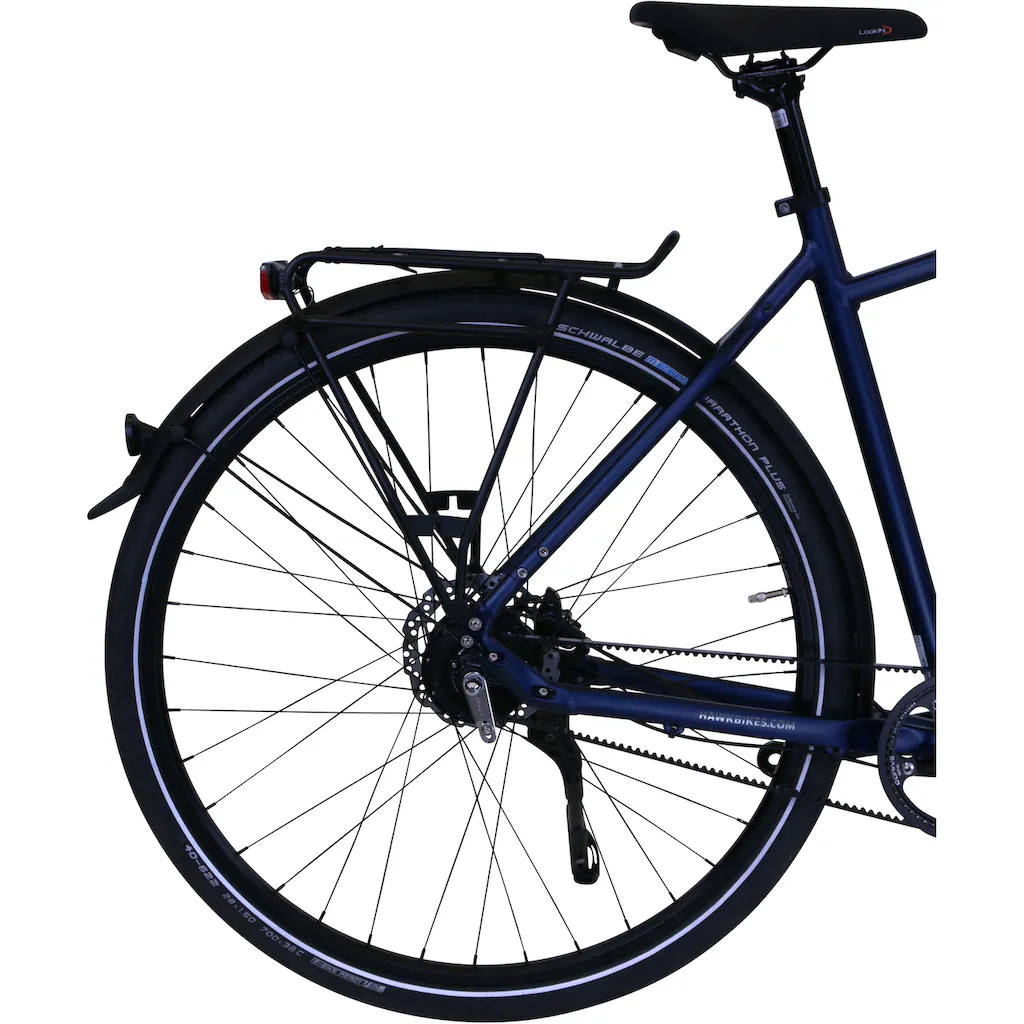 HAWK Bikes Trekkingrad »Trekking Gent Super Deluxe Ocean Blue« 8 Gang Shimano Nexus Schaltwerk für Herren auf Rechnung bestellen Outlet