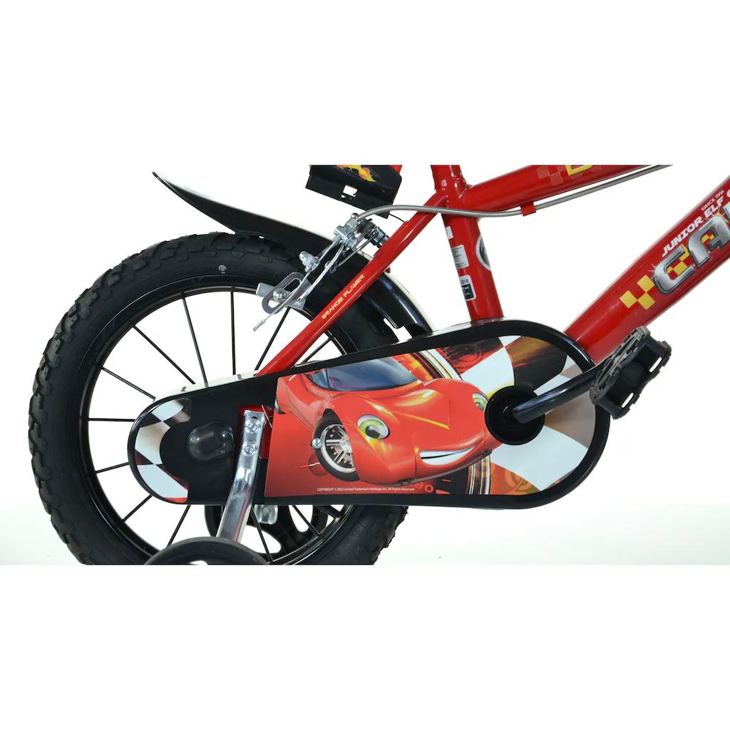 Dino Kinderfahrrad »Cars Buddy« 1 Gang mit Stützrädern Trinkflasche und Frontschild Verkauf