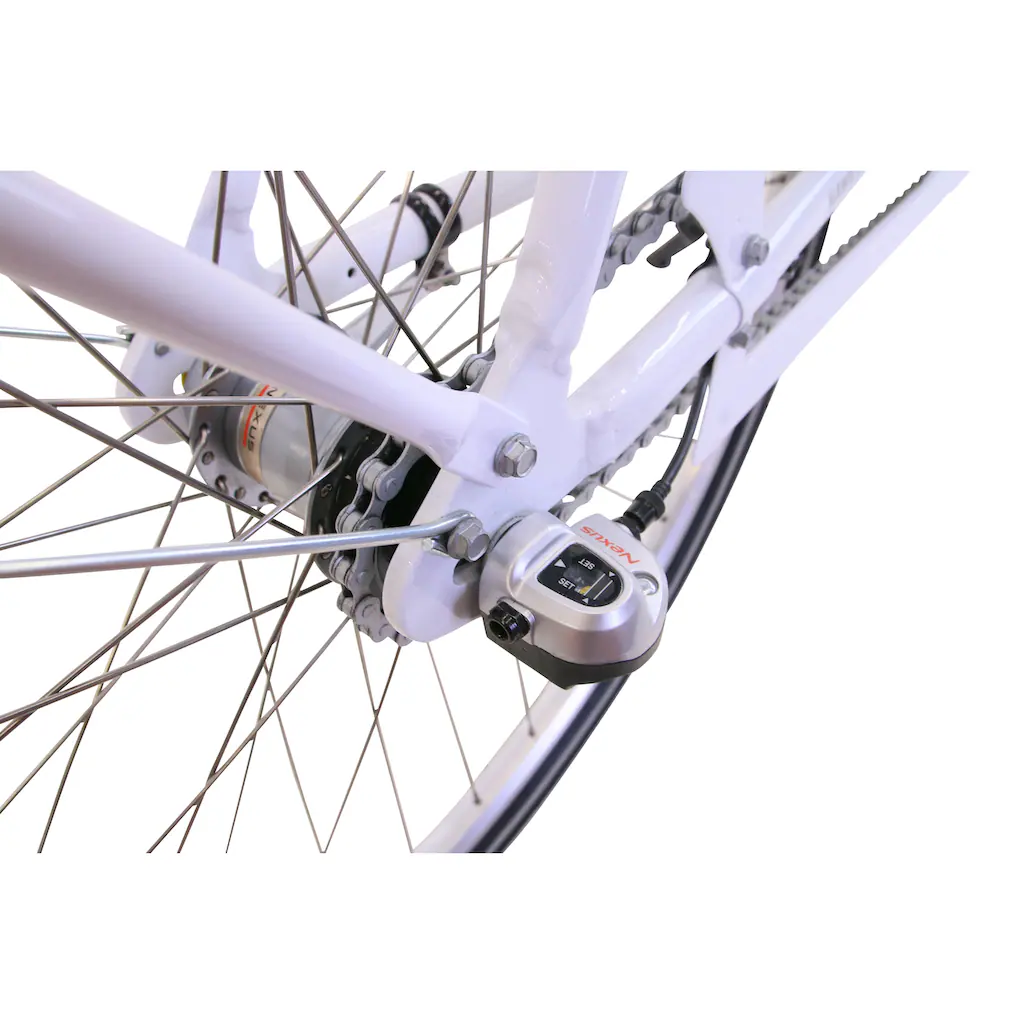 HAWK Bikes Cityrad »City Classic Joy White« 3 Gang Shimano Nexus Schaltwerk für Damen und Herren auf Raten Blitzverkäufe