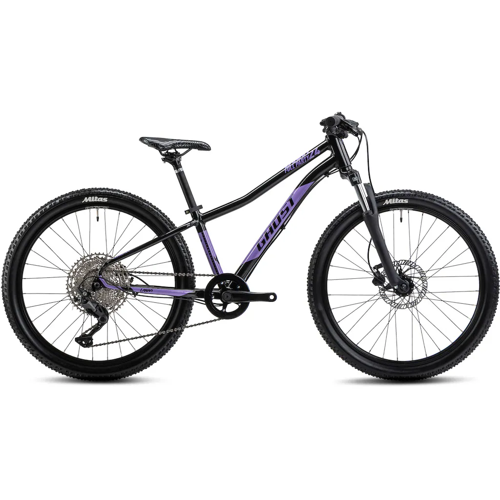 Ghost Mountainbike »Lanao 24 Full Party« 22 Gang Shimano Deore RD-M5100 Schaltwerk Kettenschaltung für Damen und Herren Kettenschaltung auf Rechnung online bestellen