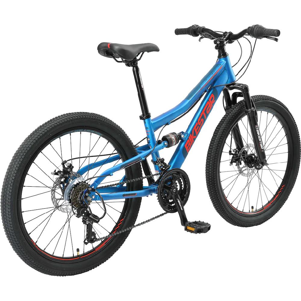 Bikestar Jugendfahrrad 21 Gang Shimano RD-TY21 Schaltwerk Kettenschaltung auf Raten Preisnachlass