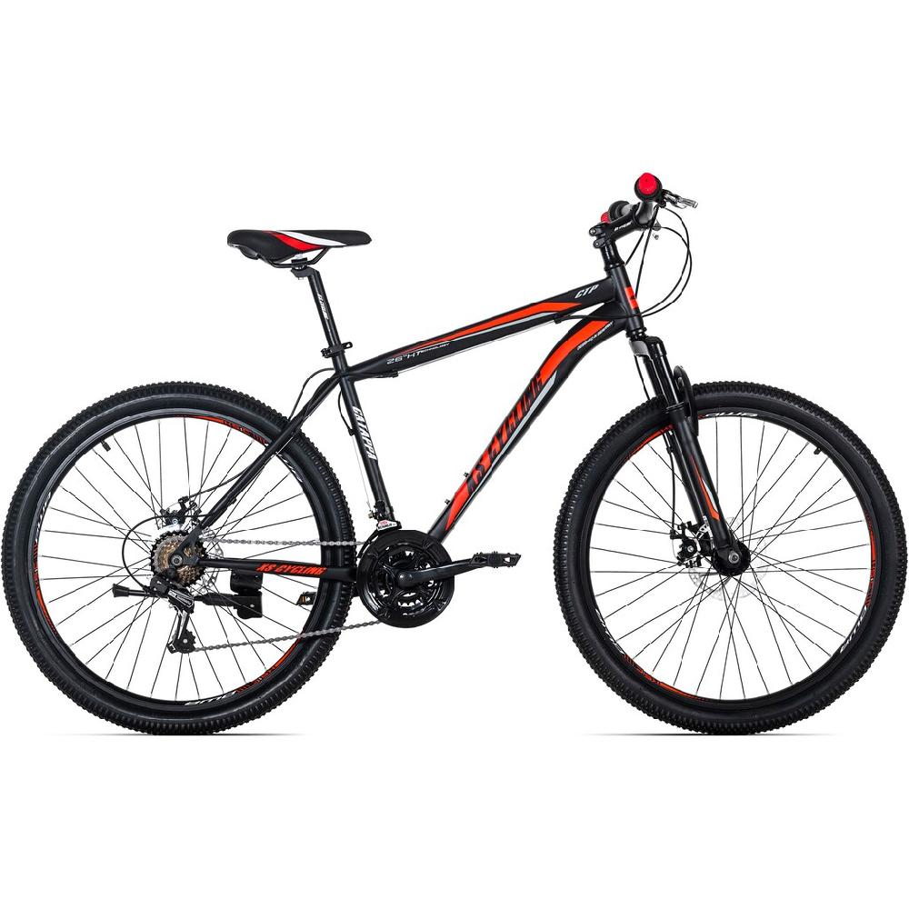 KS Cycling Mountainbike »Catappa« 21 Gang Shimano Tourney Schaltwerk Kettenschaltung für Damen und Herren Kettenschaltung