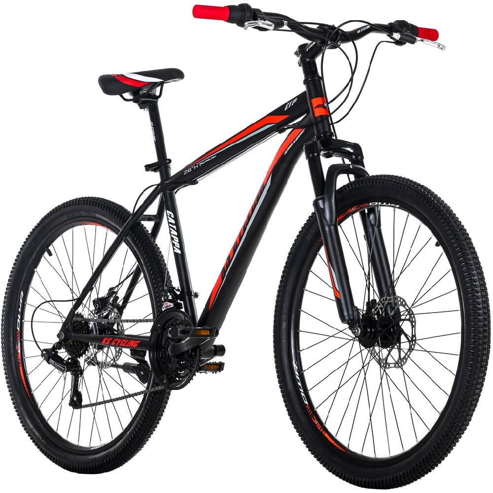 KS Cycling Mountainbike »Catappa« 21 Gang Shimano Tourney Schaltwerk Kettenschaltung für Damen und Herren Kettenschaltung Cyber Monday