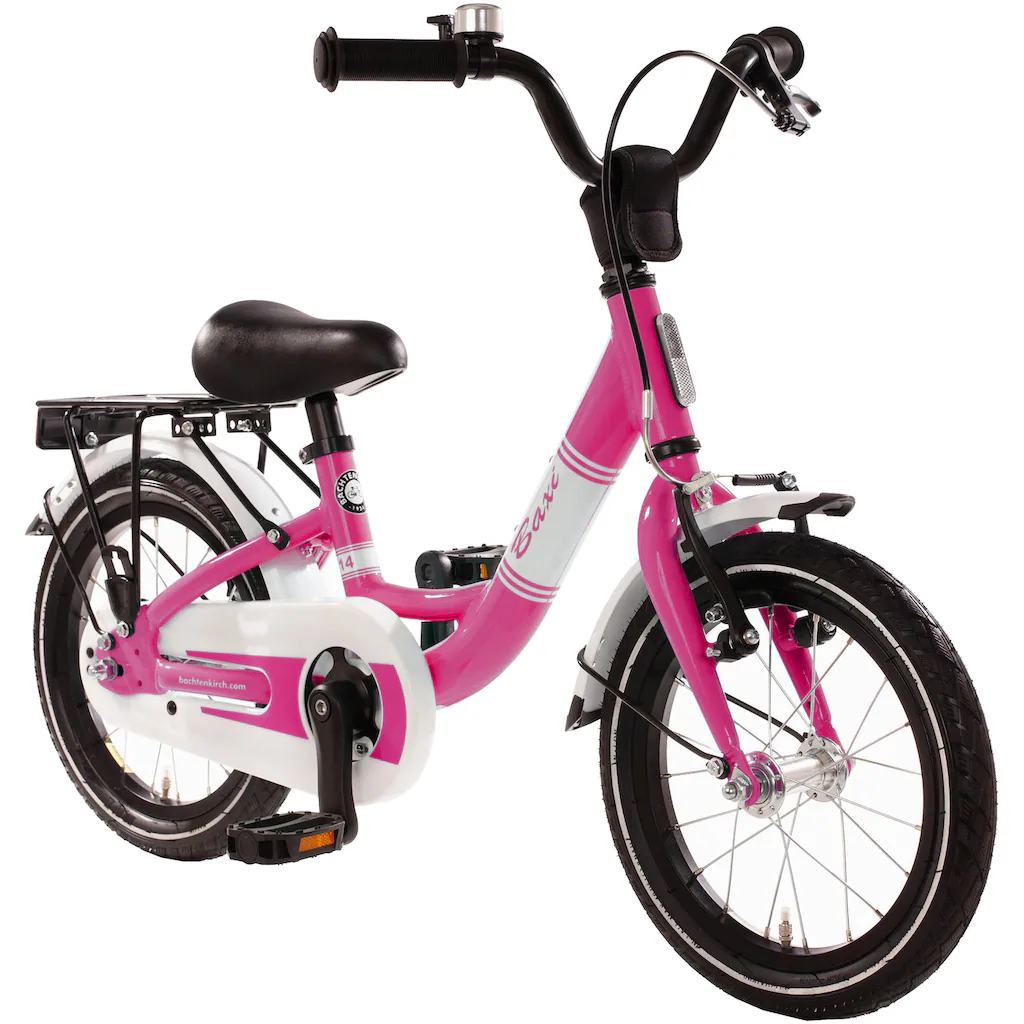 Bachtenkirch Kinderfahrrad »14" Baxi - pink« 1 Gang ohne Schaltung (Packung) Alu Kinderfahrrad mit Vollausstattung erhältlich in 14/16/18 Zoll auf Rechnung Top Angebot