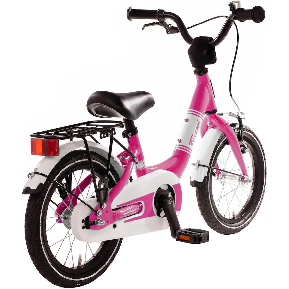 Bachtenkirch Kinderfahrrad »14" Baxi - pink« 1 Gang ohne Schaltung (Packung) Alu Kinderfahrrad mit Vollausstattung erhältlich in 14/16/18 Zoll auf Rechnung Top Angebot