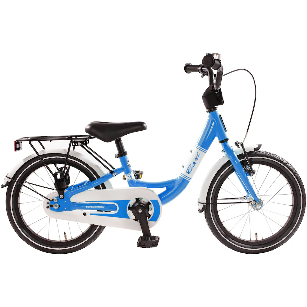 Bachtenkirch Kinderfahrrad »16" Baxi - blau« 1 Gang ohne Schaltung (Packung) Alu Kinderfahrrad mit Vollausstattung erhältlich in 14/16/18 Zoll Blitzangebot