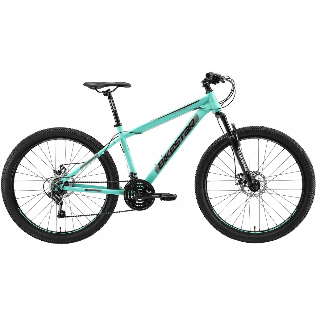 Bikestar Mountainbike 21 Gang Shimano RD-TY300 Schaltwerk Kettenschaltung für Damen und Herren Kettenschaltung auf Raten