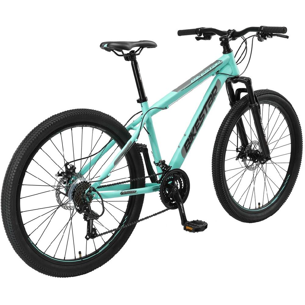 Bikestar Mountainbike 21 Gang Shimano RD-TY300 Schaltwerk Kettenschaltung für Damen und Herren Kettenschaltung auf Raten Bestseller