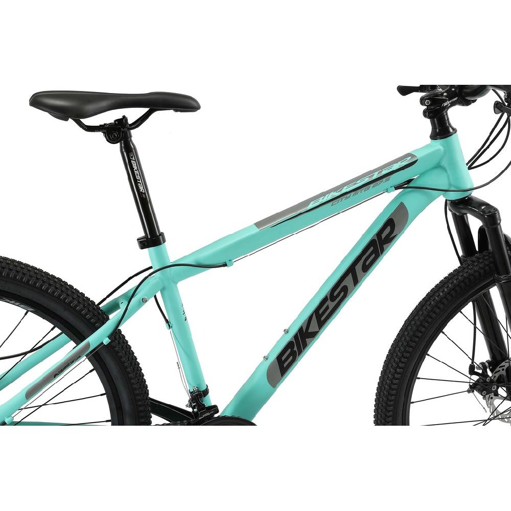 Bikestar Mountainbike 21 Gang Shimano RD-TY300 Schaltwerk Kettenschaltung für Damen und Herren Kettenschaltung auf Raten Bestseller
