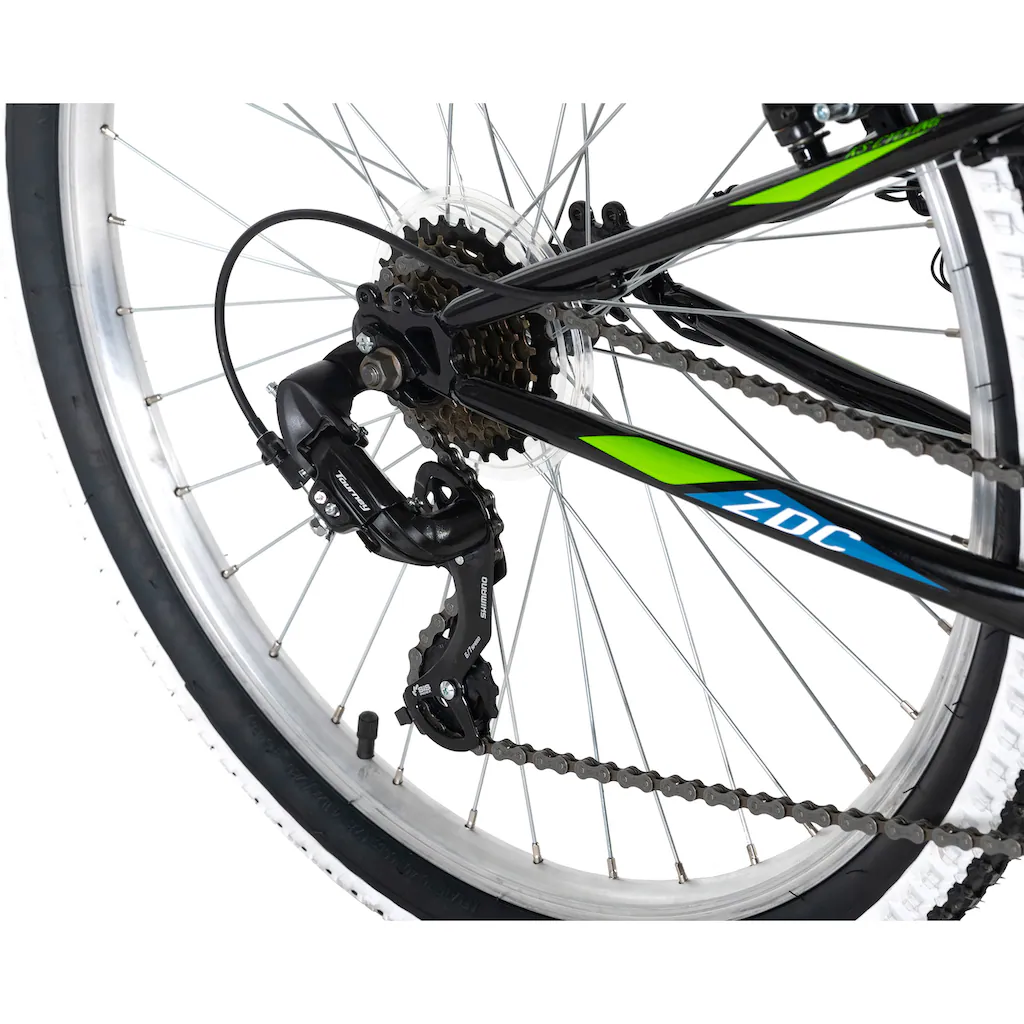 KS Cycling Mountainbike »Zodiac« 21 Gang Shimano Tourney Schaltwerk Kettenschaltung für Damen und Herren Kettenschaltung auf Raten Riesige Rabatte