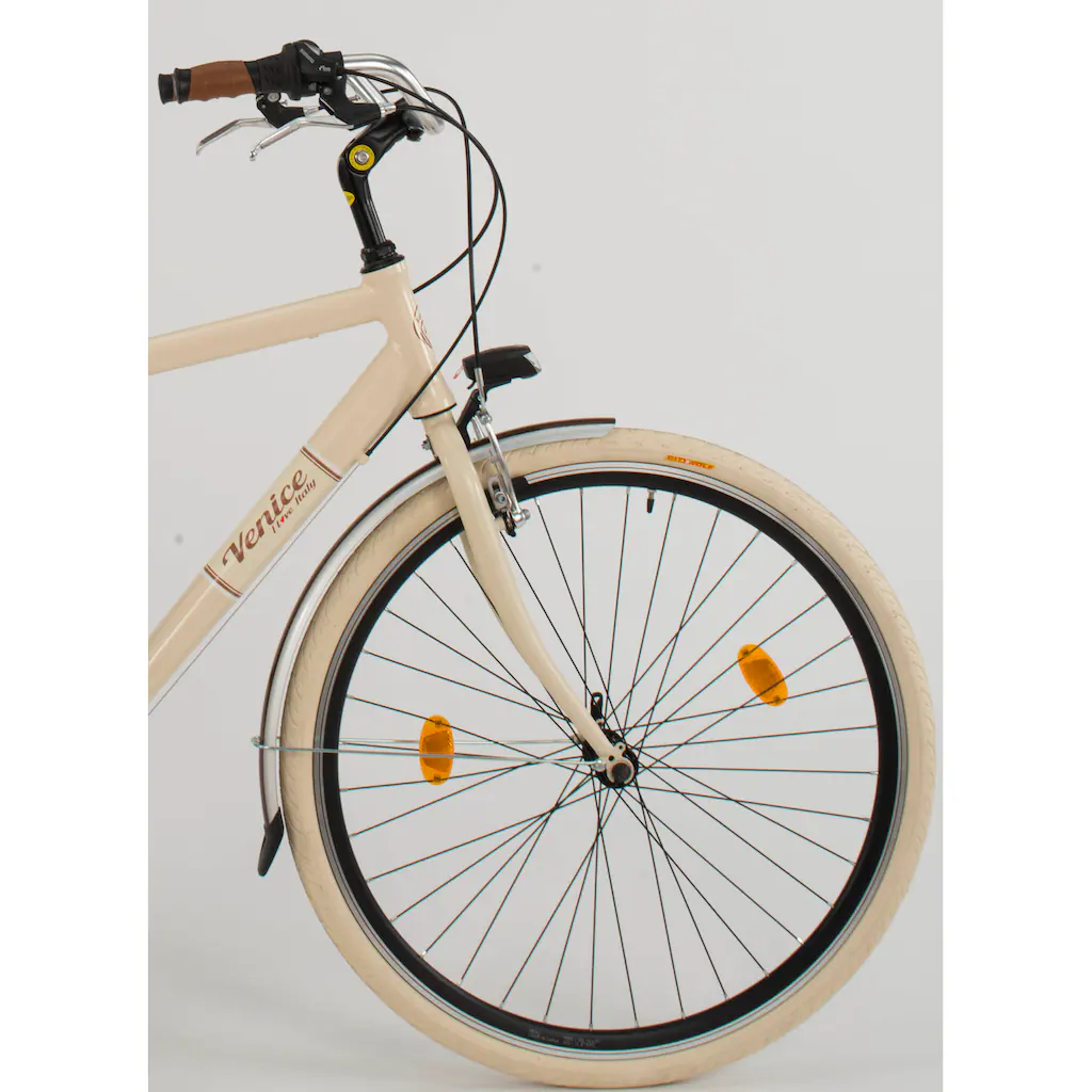 VENICE - I love Italy Cityrad »Citybike 605 Alu Man« 6 Gang Kettenschaltung für Herren Kettenschaltung 50% Rabatt mit kostenlosem Versand