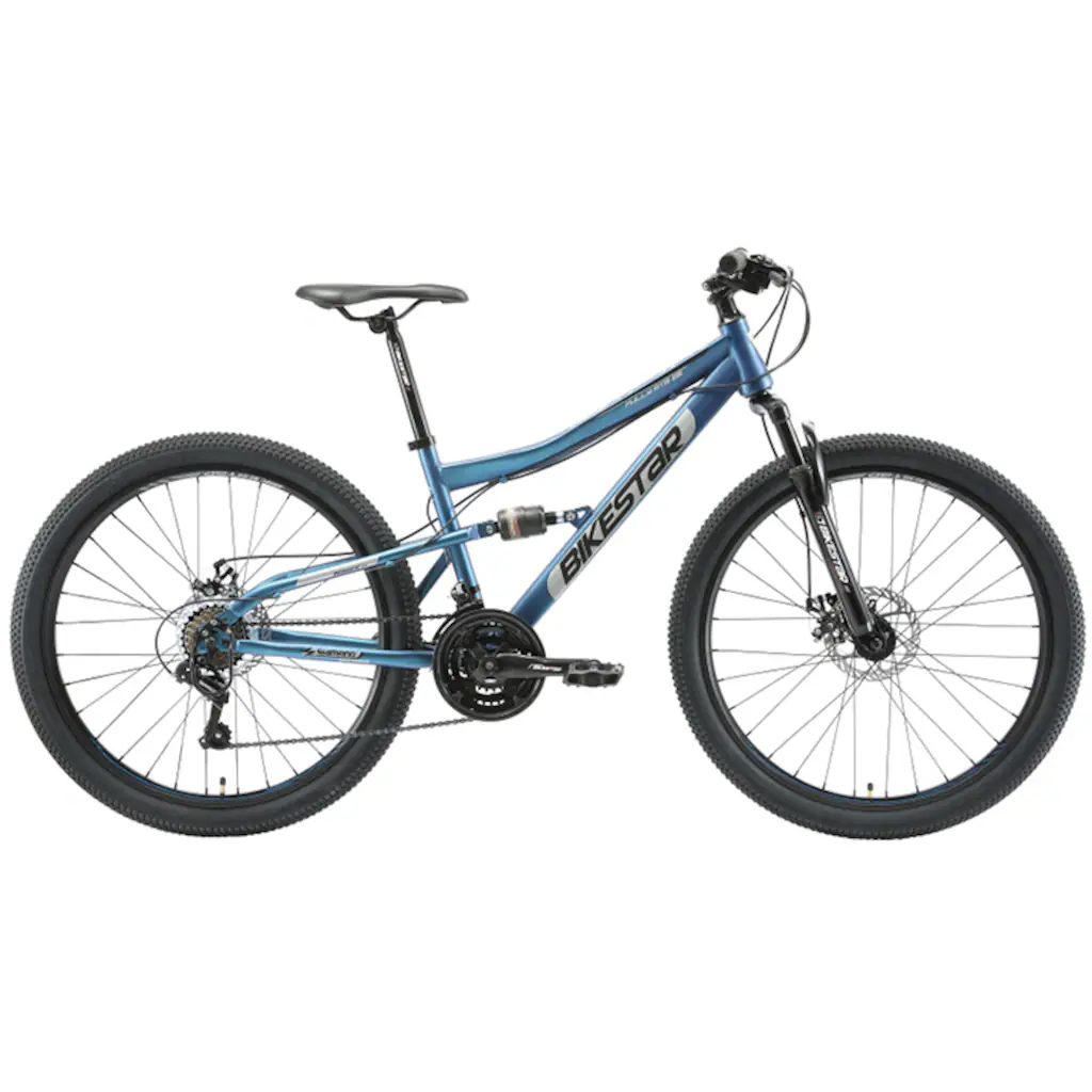 Bikestar Mountainbike 21 Gang Shimano RD-TY300 Schaltwerk Kettenschaltung für Damen und Herren Kettenschaltung auf Rechnung