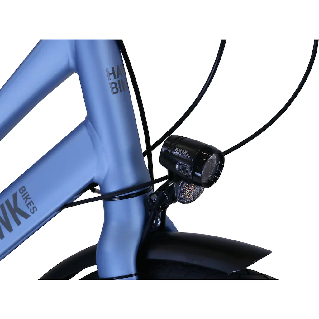 HAWK Bikes Trekkingrad »Trekking Lady Super Deluxe Plus Sky Blue« 8 Gang Shimano Nexus Schaltwerk für Damen und Herren auf Raten Angebote