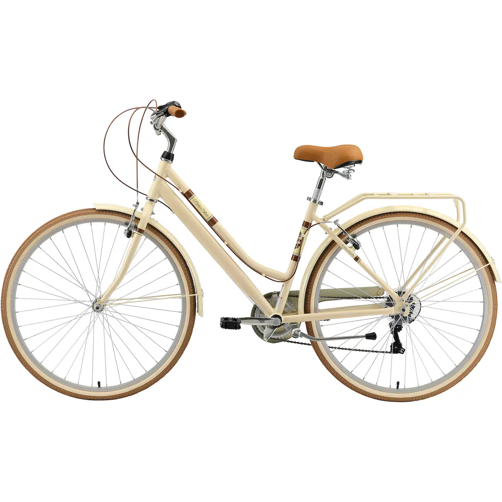 Bikestar Cityrad 7 Gang Shimano RD-TY21 Schaltwerk Kettenschaltung für Damen Kettenschaltung Günstiger Verkauf