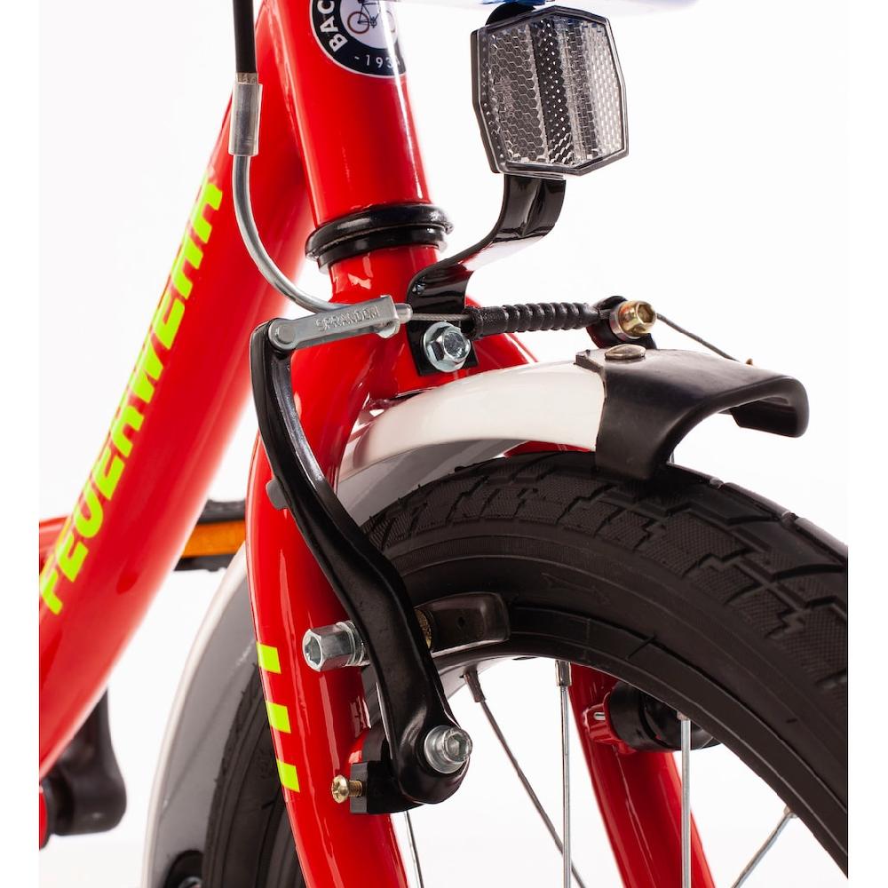 Bachtenkirch Kinderfahrrad »16" Feuerwehr« 1 Gang ohne Schaltung auf Rechnung online kaufen Günstig kaufen