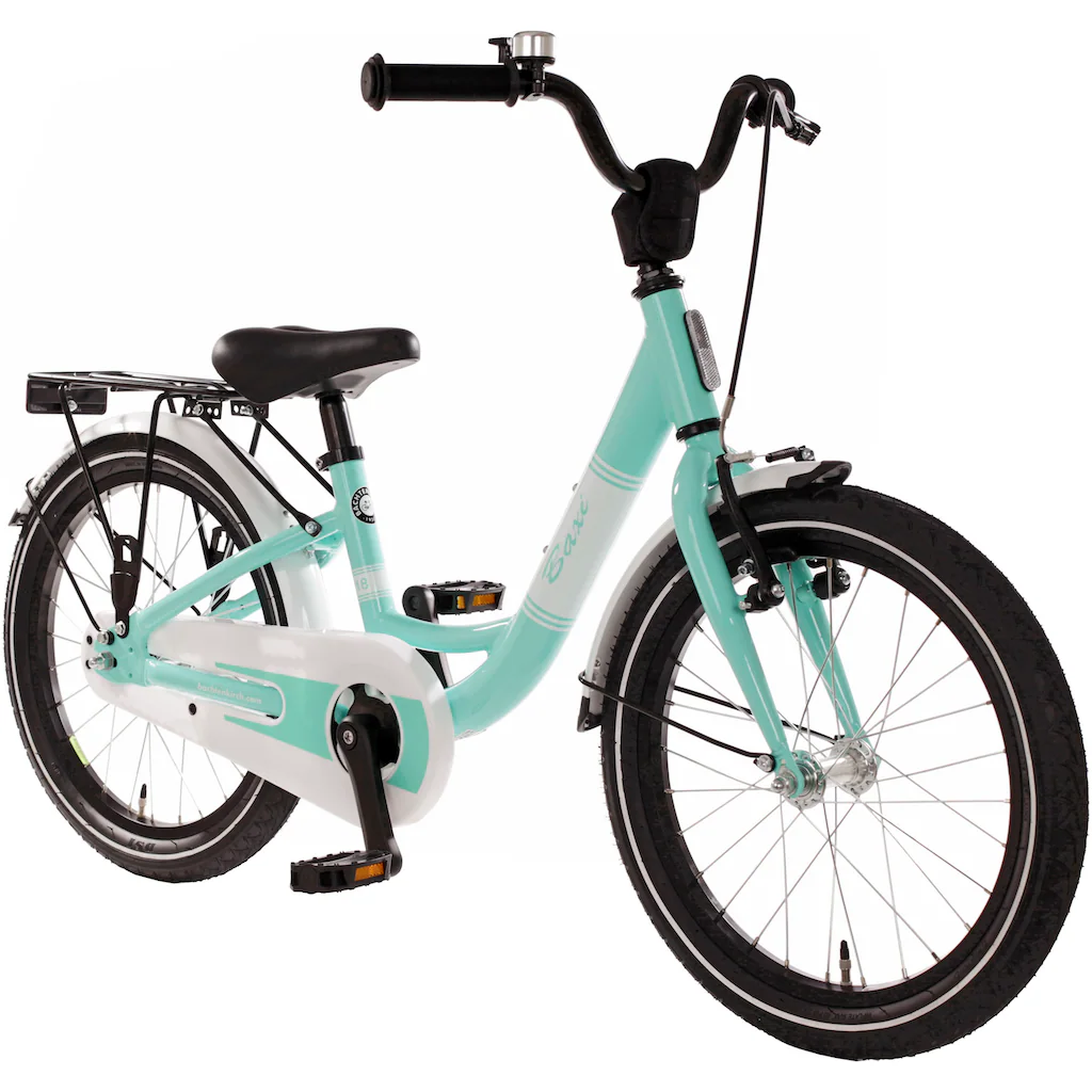 Bachtenkirch Kinderfahrrad »18" Baxi - aqua« 1 Gang ohne Schaltung (Packung) Alu Kinderfahrrad mit Vollausstattung erhältlich in 14/16/18 Zoll auf Rechnung online bestellen Neuheiten