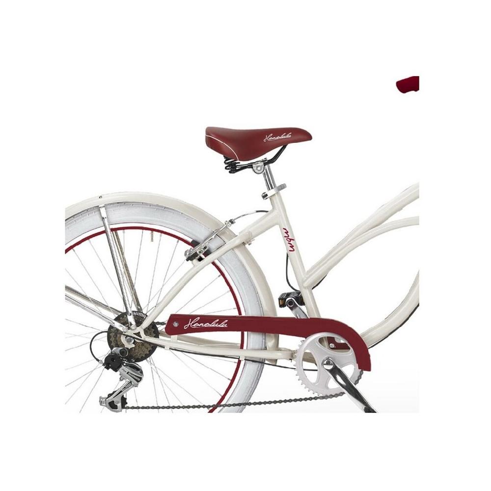 MBM Cruiser »Honolulu Woman Mod. 125« 6 Gang Shimano Tourney Schaltwerk Kettenschaltung für Damen und Herren Kettenschaltung auf Rechnung online kaufen Neueste Stile
