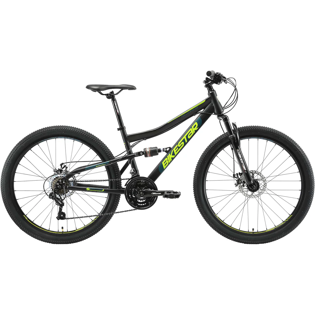 Bikestar Mountainbike 21 Gang Shimano RD-TY300 Schaltwerk Kettenschaltung für Damen und Herren Kettenschaltung auf Rechnung online bestellen