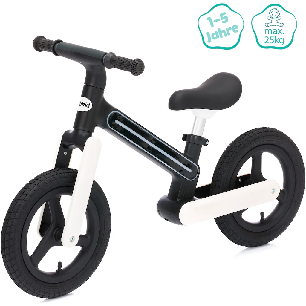Fillikid Laufrad »Balance Bike Flash schwarz« mit Luftreifen Rabatt