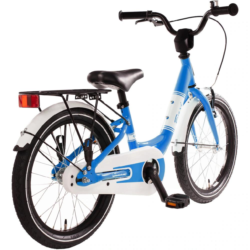 Bachtenkirch Kinderfahrrad »18" Baxi - blau« 1 Gang ohne Schaltung (Packung) Alu Kinderfahrrad mit Vollausstattung erhältlich in 14/16/18 Zoll auf Rechnung Vatertagsangebot