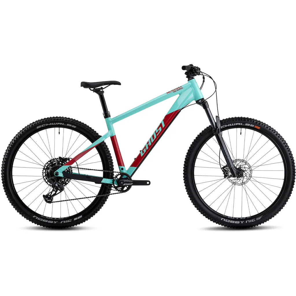 Ghost Mountainbike »Nirvana Trail SF Universal« 12 Gang SRAM GX Eagle Schaltwerk Kettenschaltung für Damen und Herren Kettenschaltung auf Rechnung kaufen Große Rabatte