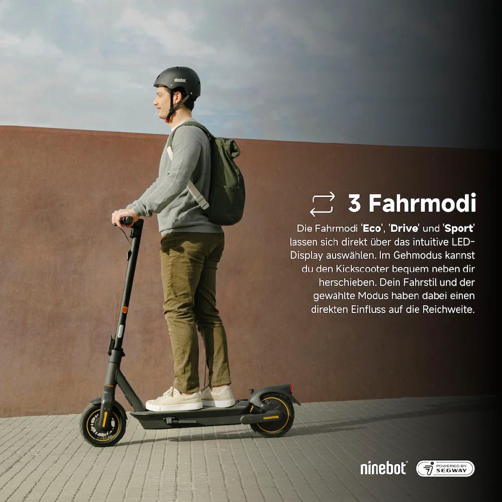 ninebot by Segway E-Scooter »KickScooter MAX G2 D« Electric Scooter mit Straßenzulassung bis zu 70 km Reichweite Bis zu 50% Rabatt