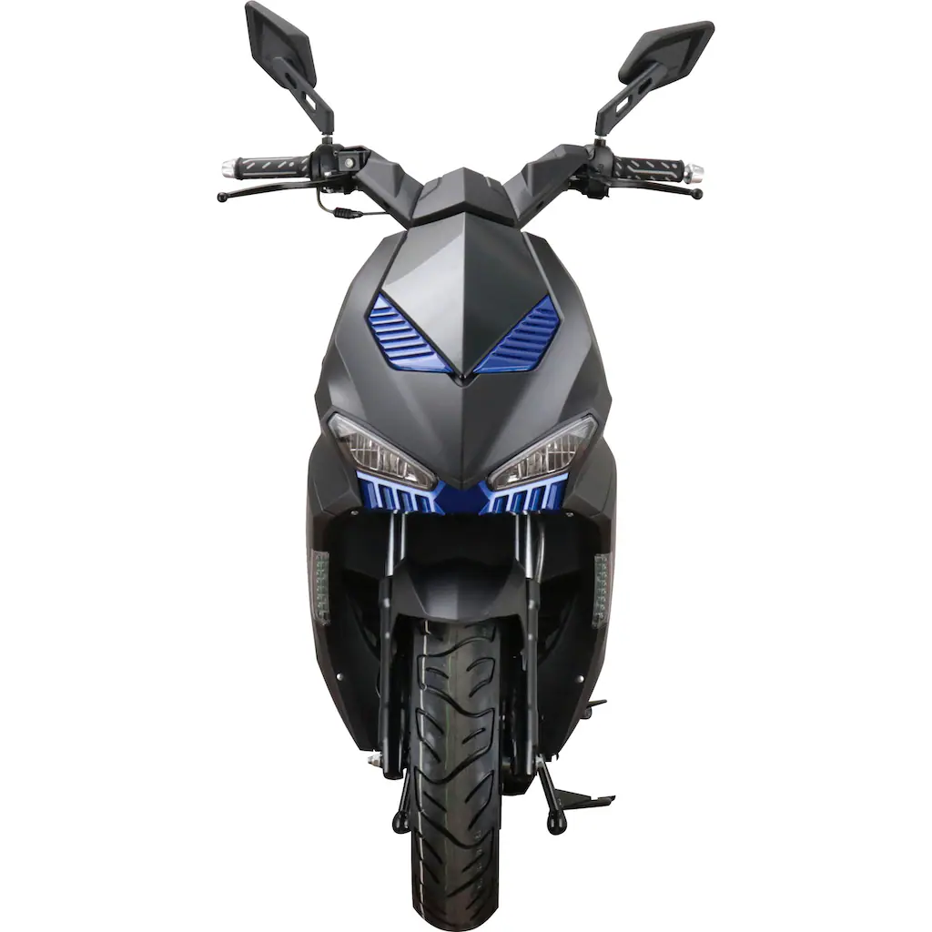 Alpha Motors Motorroller »SHARK« 50 cm³ 45 km/h Euro 5 3 PS mit integr. Alarmanlage Keyless-System und USB-Anschluss auf Rechnung Bis zu 55% Rabatt
